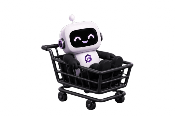 BoostCore 3D mascot figure